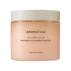 Aromatica Salt Body Scrub Magnolia & Sandalwood
