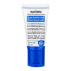 Kleveru Ergo Soothe And Fresh Sunscreen SPF 50+