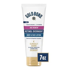 Gold Bond Age Renew Retinol Overnight Body & Face Lotion