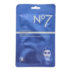 No7 Lift & Luminate Triple Action Serum Boost Sheet Mask
