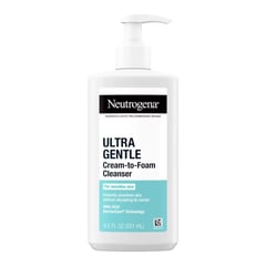 Neutrogena Ultra Gentle Cream to Foam Cleanser