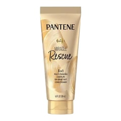 Pantene Miracle Rescue 3-in-1 Multi-tasking Leave-in Or Rinse Off Conditioner