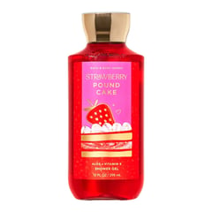 Bath & Body Works Strawberry Pound Cake Shower Gel