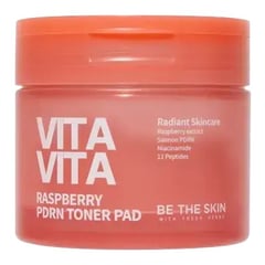 Be The Skin Vita Vita Raspberry PDRN Toner Pad
