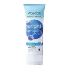 Wardah Perfect Bright Creamy Foam Brightening + Smooth Glowing