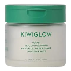 Kiwiglow فيغان جيجو لوتس للتقشير اللطيف والتونر