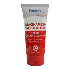 Dr. Sensitive Niacinamide+ Salicylic Acid Serum Cream Cleanser