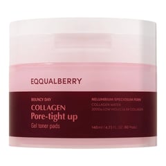 Eqqualberry Collagen Pore-Tight Up Gel Toner Pads