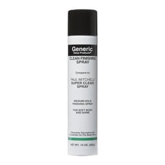 Generic Value Products Clean Finishing Spray Compare To Paul Mitchell Super Clean Spray