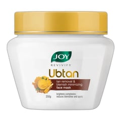 Joy Beautiful By Nature Ubtan Tan Removal + Blemish Minimizing Face Mask