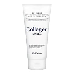 Wellderma Sapphire Low Molecule Marine Collagen Perfect Cleansing Foam