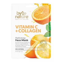 By Nature Vitamin C + Collagen Hydrating Sheet Mask