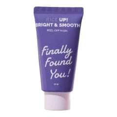 Finally Found You! Rice Up! Bright & Smooth Peel-Off Mask