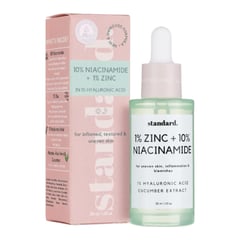 Standard Skin and Beauty 10% Niacinamide & 1% Zinc Serum
