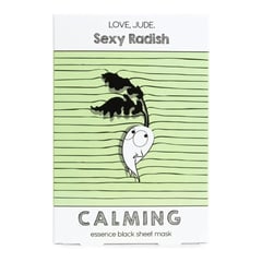 Love, Jude Sexy Radish Calming Essence Black Sheet Mask