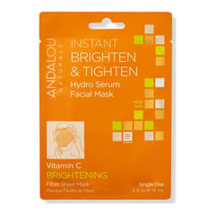Andalou Naturals Instant Brighten & Tighten Hydro Serum Facial Mask