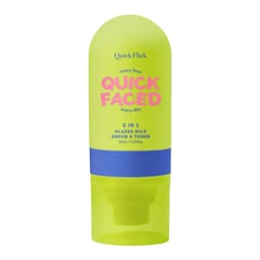 The Quick Flick Quick Faced 2-In-1 Glazed Milk Serum & Toner