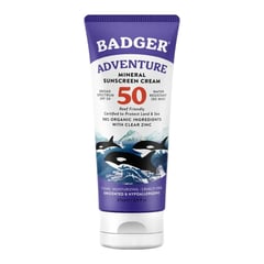 Badger Adventure Mineral Sunscreen Cream SPF 50