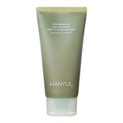 Hanyul Pure Artemisia Deep Clarifying Mask To Foam Cleanser