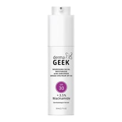 DermaGeek Nourishing Facial Moisturizer with Sunscreen Broad Spectrum SPF 30
