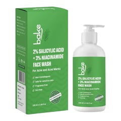 Bake 2% Salicylic Acid + 3% Niacinamide Face Wash