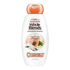 Garnier Whole Blends Vanilla Milk & Papaya Moisturizing Shampoo
