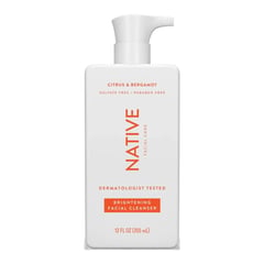 Native Citrus & Burgamot Brightening Facial Cleanser