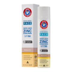 Surf Life Saving Natural Mineral Face Sheer Liquid Zinc Sunscreen SPF50
