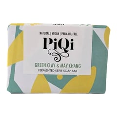 PiQi Green Clay + May Chang Fermented Kefir Soap Bar