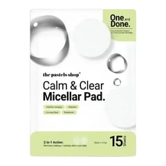 The Pastels Shop Calm & Clear Micellar Pad