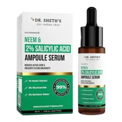 Dr. Sheth's Neem & 2% Salicylic Acid Ampoule Serum