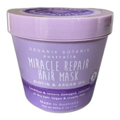 Organic Botanik Australia Miracle Repair Hair Mask Biotin And Argan Oil