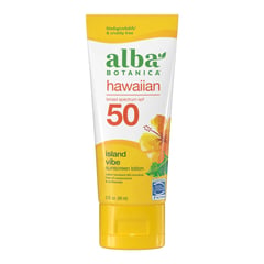 Alba Botanica Hawaiian Island Vibe Sunscreen Lotion SPF 50