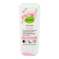 Alverde Naturkosmetik Glanz Spülung Mit Bio-Rosenblütenwasser