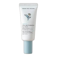 프롬 디스 아일랜드 화이트 티 울트라 라이트 프로텍티브 선 세럼 SPF 50