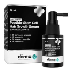 The Derma Co 20% Actives Peptide-Stem Cell Hair Growth Serum
