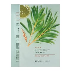 Face Republic Sleeping Beauty Face Mask Calming Tea Tree Oil