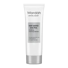 Wardah Crystal Secret NMF Amino + AHA PHA Clarifying Foaming Cleanser