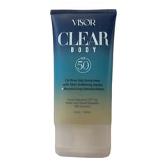 VISOR SKINCARE Clear Body Oil-Free Gel Sunscreen SPF 50
