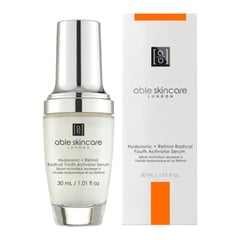 able skincare London هيالورونيك + ريتينول راديكال يوث أكتيفيتر سيروم