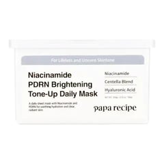 Papa Recipe Niacinamide PDRN Brightening Tone-Up Daily Mask