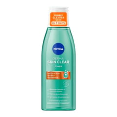 Nivea Derma Skin Clear Toner With Salicylic Acid, Sea Salt, And Niacinamide