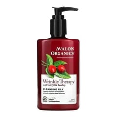 Avalon Organics Wrinkle Therapy with CoQ10 & Rosehip Cleansing Milk