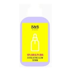 B&B Derma 10% AHA & 2% BHA Exfoliating Glow Serum