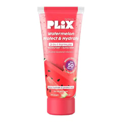 Plix Watermelon Protect & Hydrate 2-In-1 Formula Moisturizer + Sunscreen SPF 50 PA++++