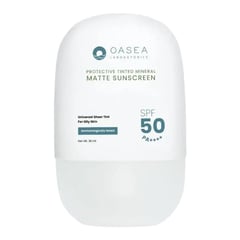 Oasea Protective Tinted Mineral Matte Sunscreen SPF 50 PA++++
