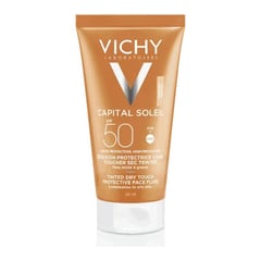 Vichy Capital Soleil Tinted Dry Touch Protective Face Fluid SPF 50