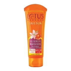 Lotus Herbals Safe Sun UV Screen Mattegel Sunscreen SPF 50