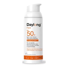 Daylong Face Regulierendes Multi-Schutz Fluid SPF 50+ - Protect & Care