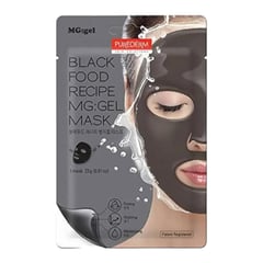 Purederm Black Food Recipe MG:Gel Mask